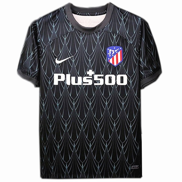 Atletico Madrid pre-match training jersey match match men's black sportswear football shirt 2022-2023